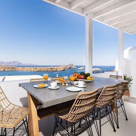 Lindian Ethos Villa Líndos Exteriör bild