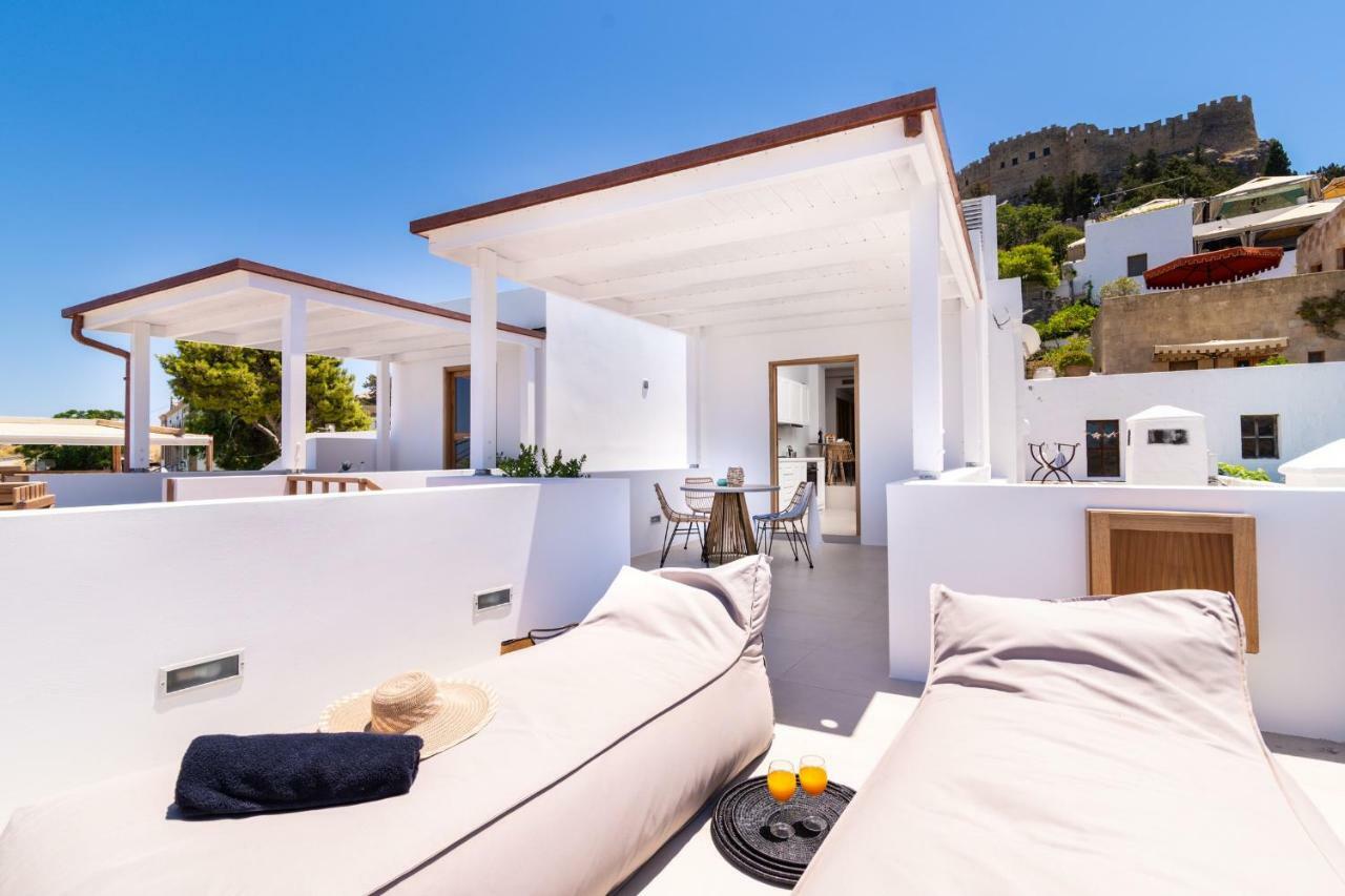 Lindian Ethos Villa Líndos Exteriör bild