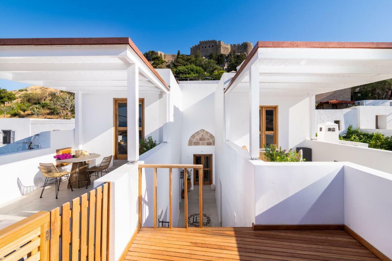 Lindian Ethos Villa Líndos Exteriör bild